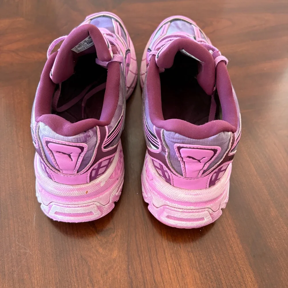 Puma Pleasures Velophasis Shoes 10 Overdye‎ Pink Purple Y2K Athletic Sneakers
